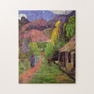 Puzzle Rue de Tahiti - Paul Gauguin
