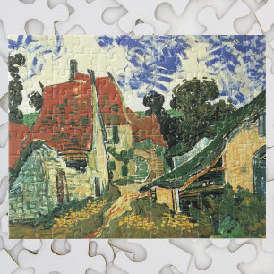 Puzzle Rue du village à Auvers par Vincent van Gogh