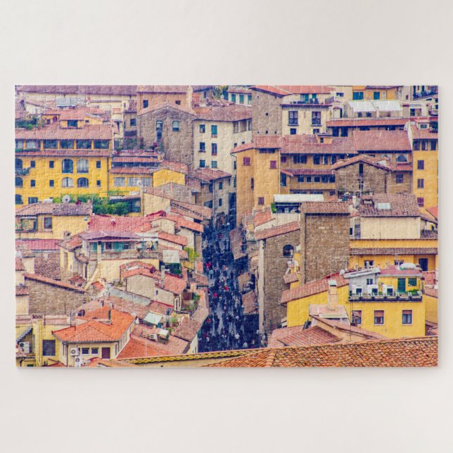 Puzzle Rue italienne de Florence, Toscane, Italie (Horizontal)