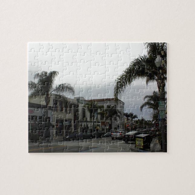 Puzzle Rue principale Ventura de la ville haute (Horizontal)