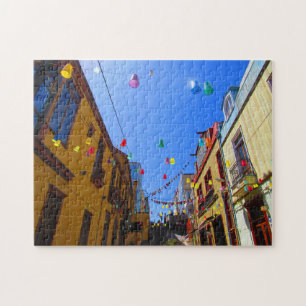 Puzzle ruelle colorée