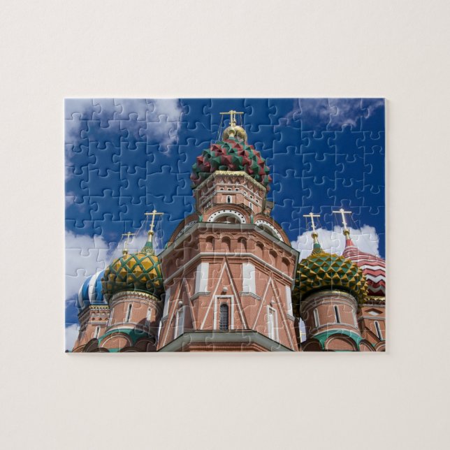 Puzzle Russie, Moscou, Carré rouge. St Basil's 2 (Horizontal)
