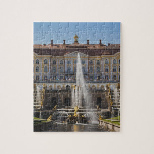 Puzzle Russie, Saint-Pétersbourg, Peterhof, Grand Palais