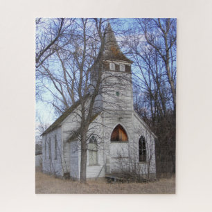 Puzzle Rustique Abandon Country Church