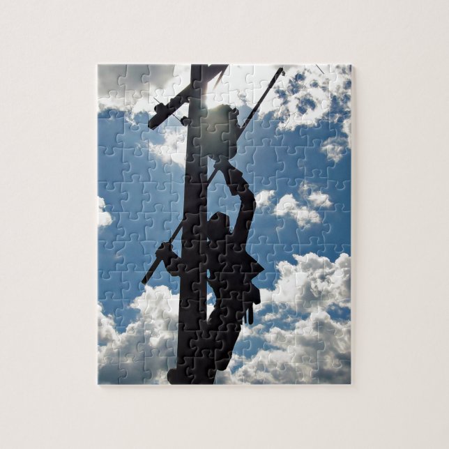 Puzzle Rusty the Lineman (Vertical)