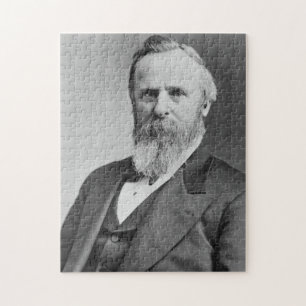 Puzzle Rutherford B. Hayes 19e président des États-Unis.