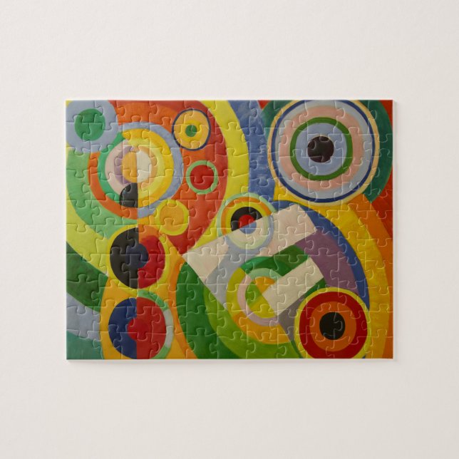 Puzzle Rythme Joie de vivre par Robert Delaunay 1930 (Horizontal)