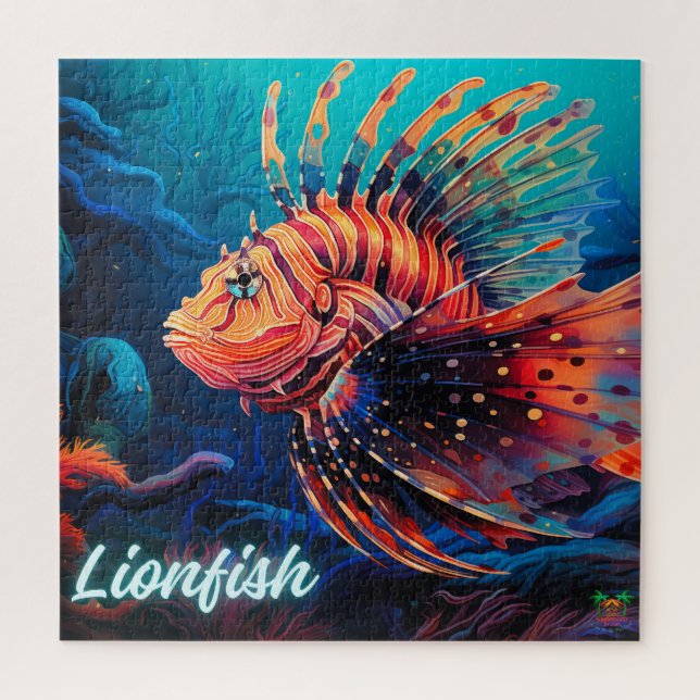 Puzzle 🐙 Sa Majesté 🦁 (Vertical)