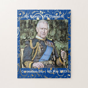 Puzzle Sa Majesté le Roi Charles III
