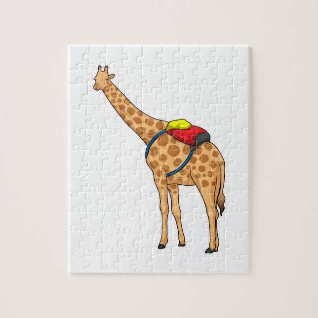 Puzzle Sac à dos Giraffe (Vertical)