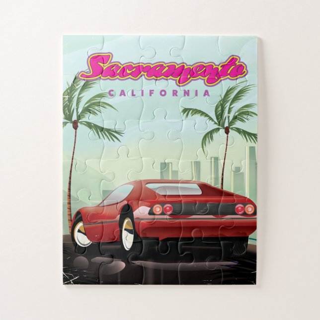 Puzzle Sacramento Californie (Vertical)