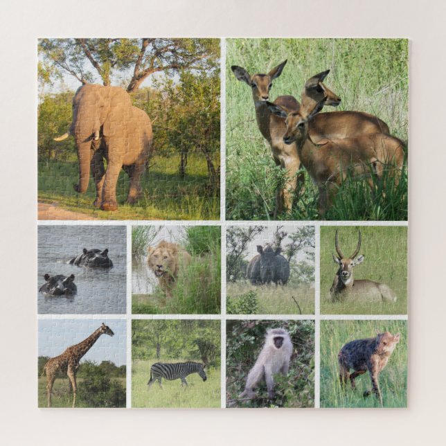 Puzzle safari africain (Horizontal)