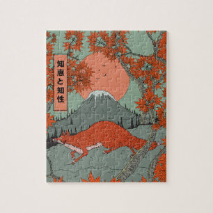 Puzzle Sagesse et intelligence art japonais vintage du re