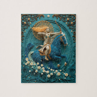 Puzzle Sagittaire archer aventureux - Quilling papier