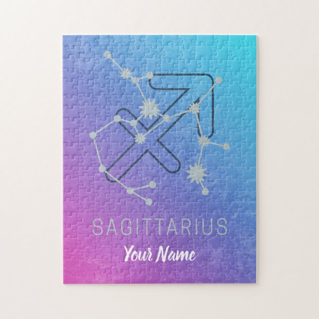 Puzzle Sagittaire Zodiaque Horoscope Star Constellation (Vertical)