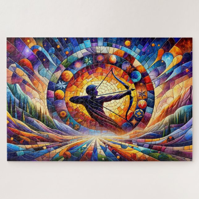 Puzzle Sagittarius : La quête de l’Archer cosmique (Horizontal)