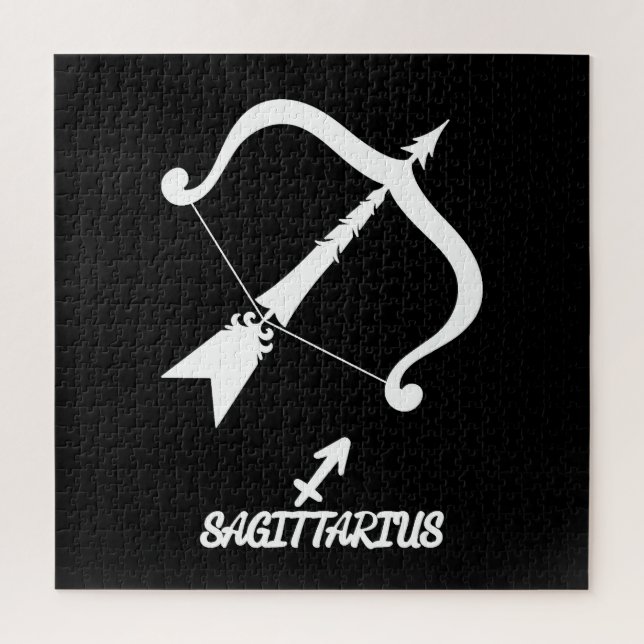 Puzzle Sagittarius Silhouette (Vertical)