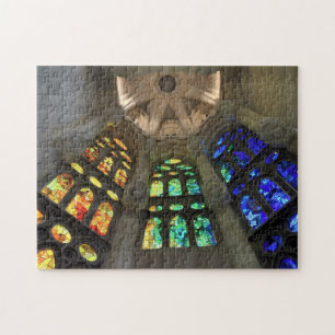 Puzzle Sagrada Familia. Intérieur