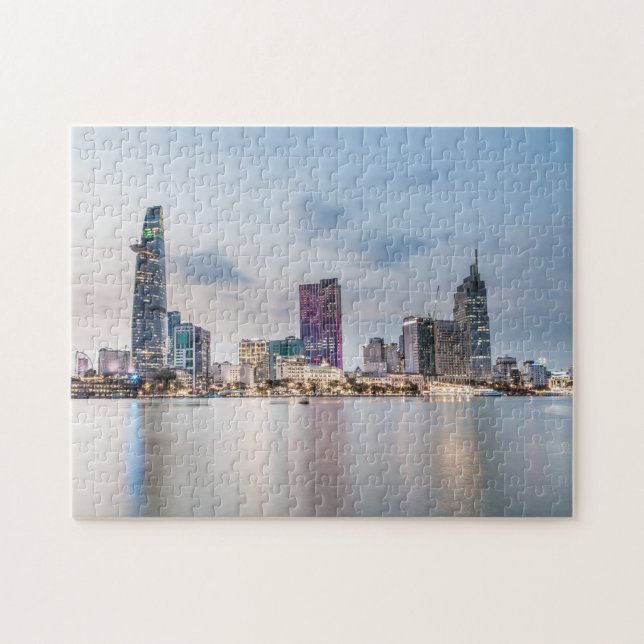 Puzzle Saigon (Ho Chi Minh Ville) HCMC Vietnam souvenir P (Horizontal)