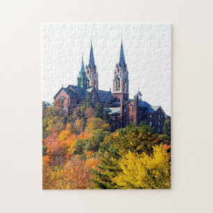 Puzzle saint de basilique de colline