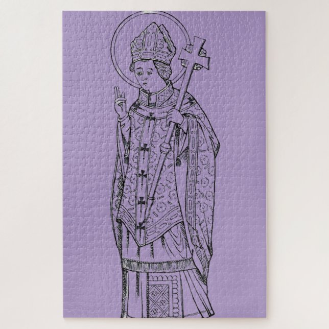 Puzzle Saint Deiniol Abbé et Évêque (Vertical)