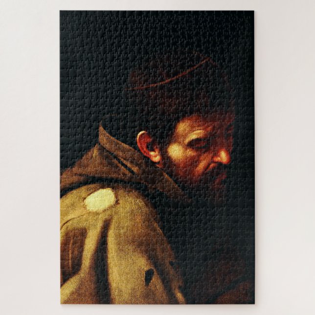 Puzzle Saint François d'Assise par Caravaggio (Vertical)