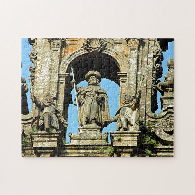 Puzzle Saint-Jacques, cathédrale de Saint-Jacques-de-Comp (Horizontal)