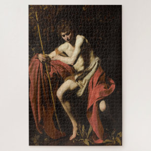 Puzzle Saint Jean Baptiste en pleine nature - Caravaggio