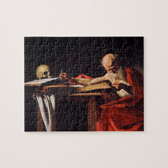 Puzzle Saint Jérôme Écriture par Michelangelo Caravaggio (Horizontal)