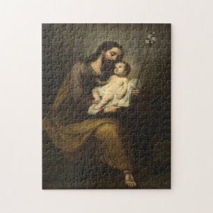 Puzzle Saint Joseph avec enfant