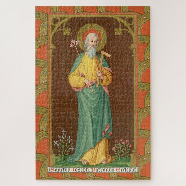 Puzzle Saint Joseph, Patron de l'Église (SAU 35) (Vertical)