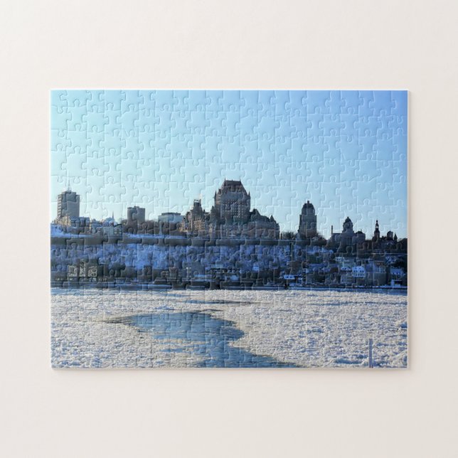 Puzzle Saint-Laurent et Vieux-Québec Ville de Québec (Qué (Horizontal)