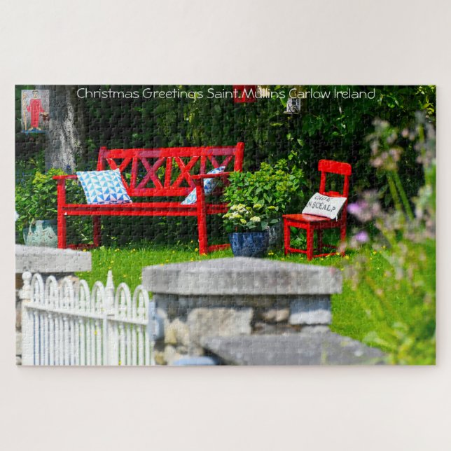 Puzzle Saint Mullins Graignamanagh Carlow Irlande Jigsaw (Horizontal)