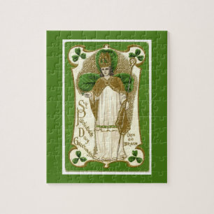 Puzzle Saint Patrick's Day Evêque religieux d'Irlande