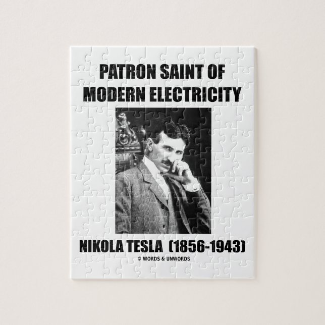 Puzzle Saint patron de l'électricité moderne (Nikola (Vertical)