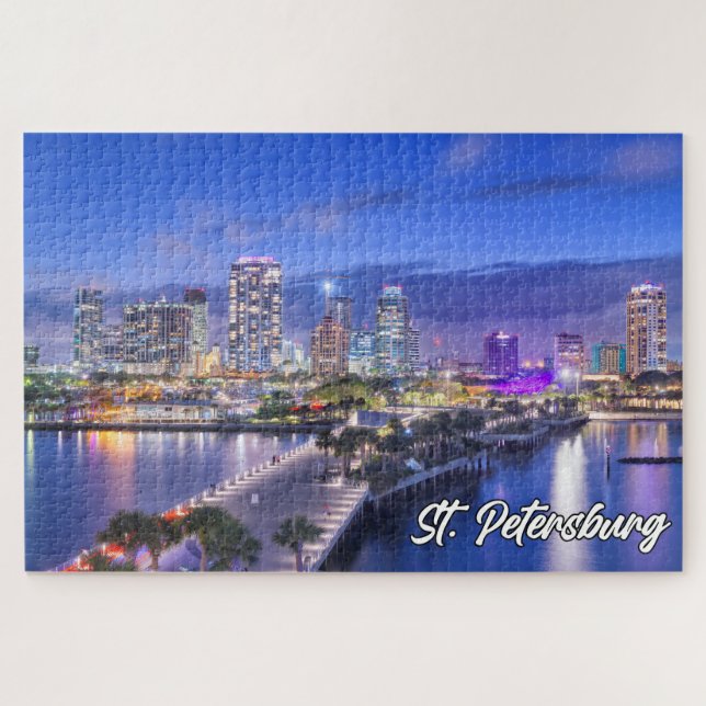 Puzzle Saint-Pétersbourg, Floride, États-Unis (Horizontal)