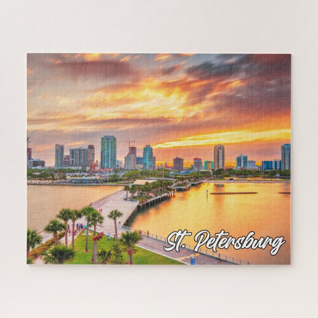 Puzzle Saint-Pétersbourg, Floride, États-Unis (Horizontal)