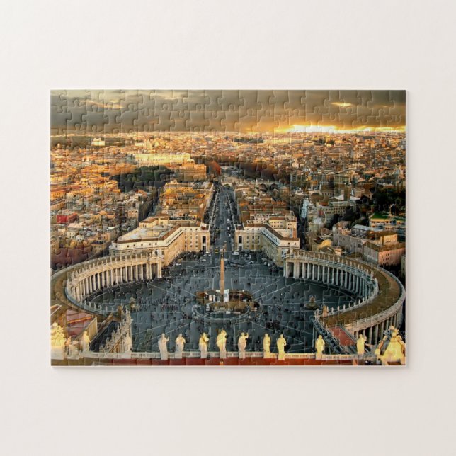 Puzzle Saint Pierre du Vatican Carré (Horizontal)