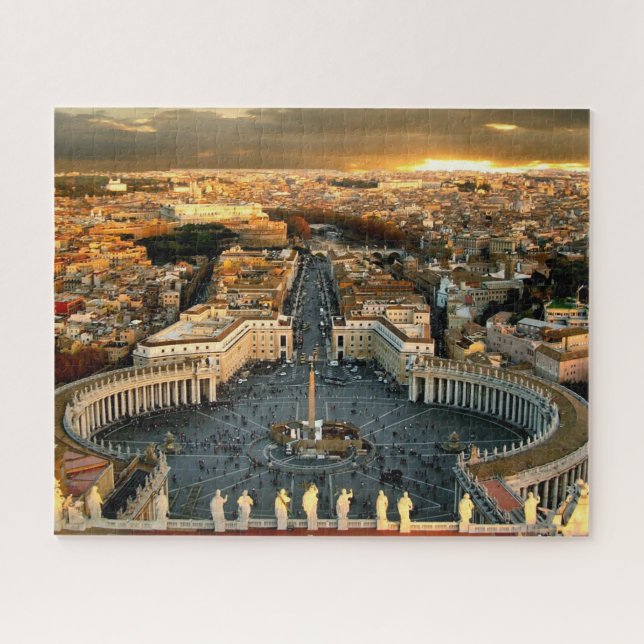 Puzzle Saint Pierre du Vatican Carré (Horizontal)