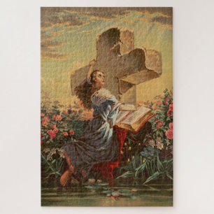 Puzzle Sainte Bible et Croix