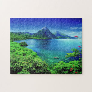 Puzzle Sainte-Lucie Les Pitons