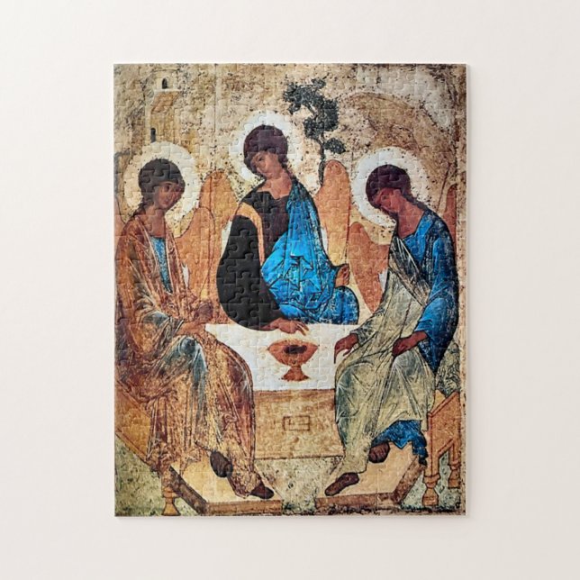 Puzzle Sainte Trinité par Andrei Rublev (Vertical)