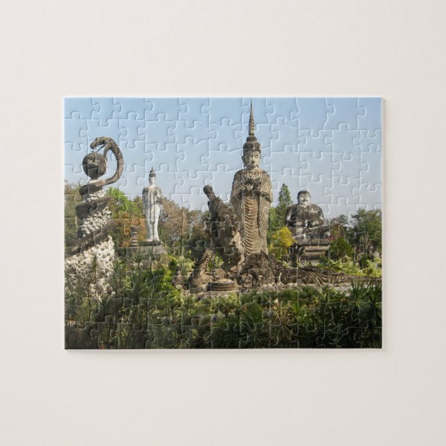 Puzzle Sala Keo Kou, Nong Khai, Thaïlande (Horizontal)