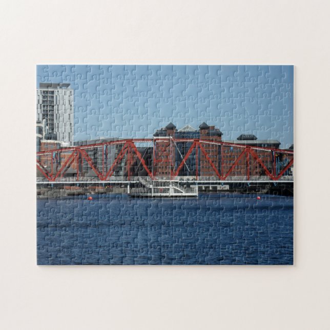 Puzzle Salford quays Manchester docks. (Horizontal)
