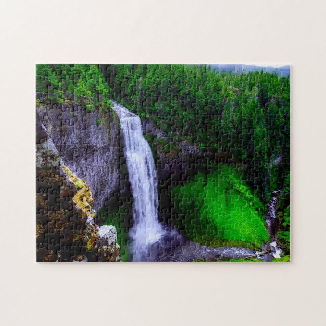 Puzzle Salt Creek Falls Oregon. (Horizontal)