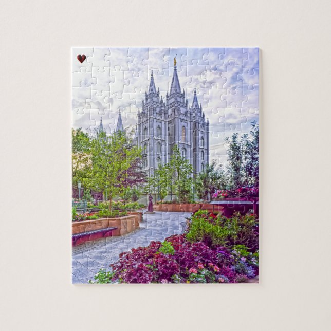 Puzzle Salt Lake City Utah (Vertical)