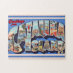 Puzzle Salutation de l'île Catalina 11x14