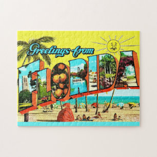Puzzle Salutations de Floride 11x14 