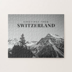 Puzzle Salutations de la Suisse