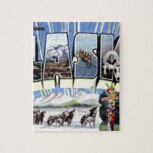 Puzzle Salutations de l'Alaska